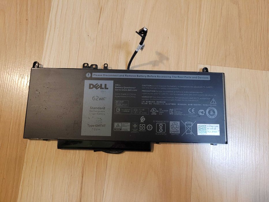 Oryginalna Bateria do Dell Latitude E5470 E5270 E5570 6MT4T ~89% 6h