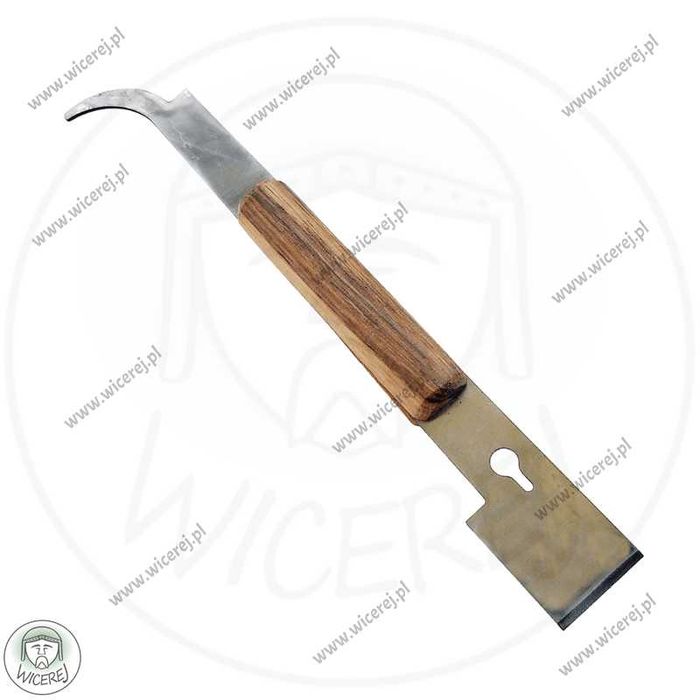 Dłuto Pasieczne Nierdzewne Proste Typ Amerykański z Kozią Nóżką