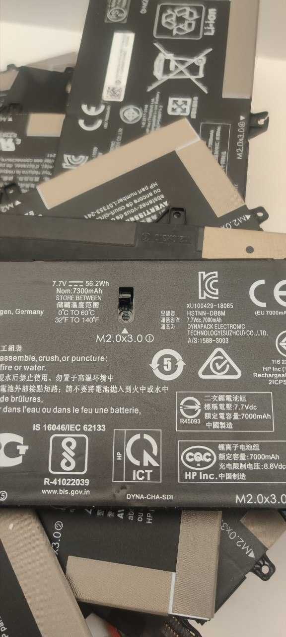 Батарея АКБ HP EliteBook x360 1040 G5 BL04XL 7.7V 56.2Wh