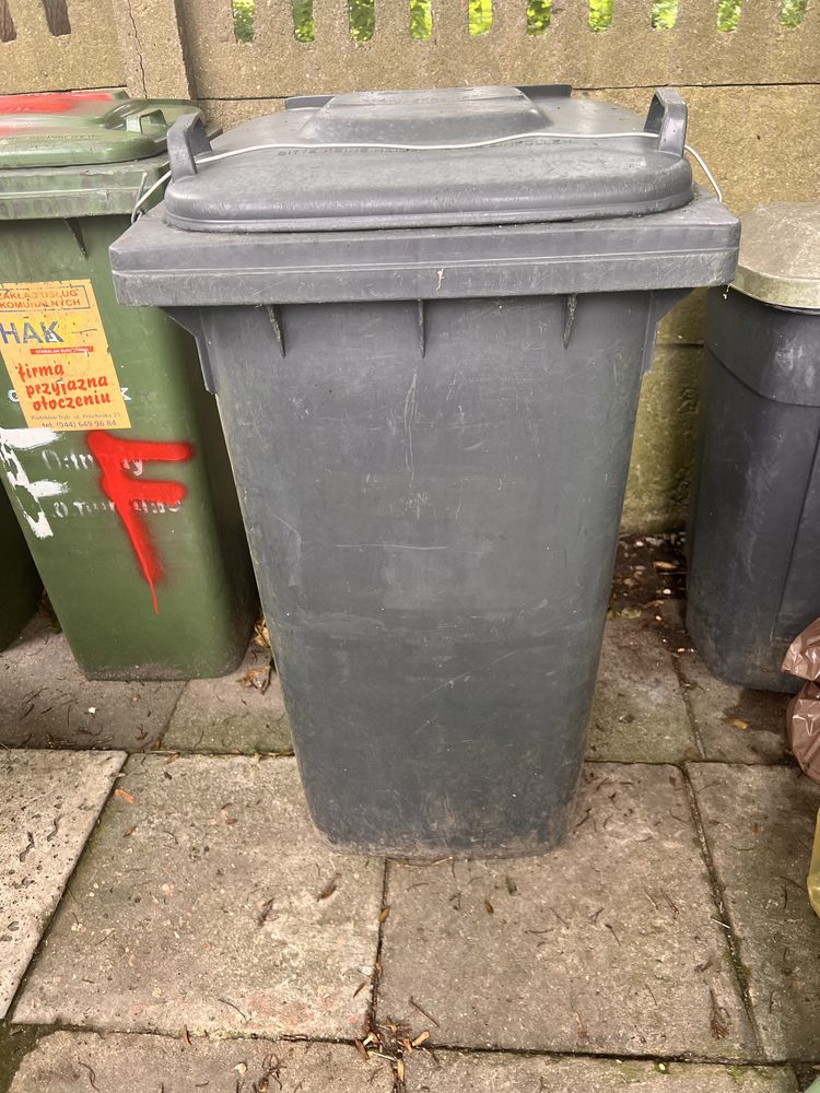 Kosz na smieci duzy, pojemnik na odpady