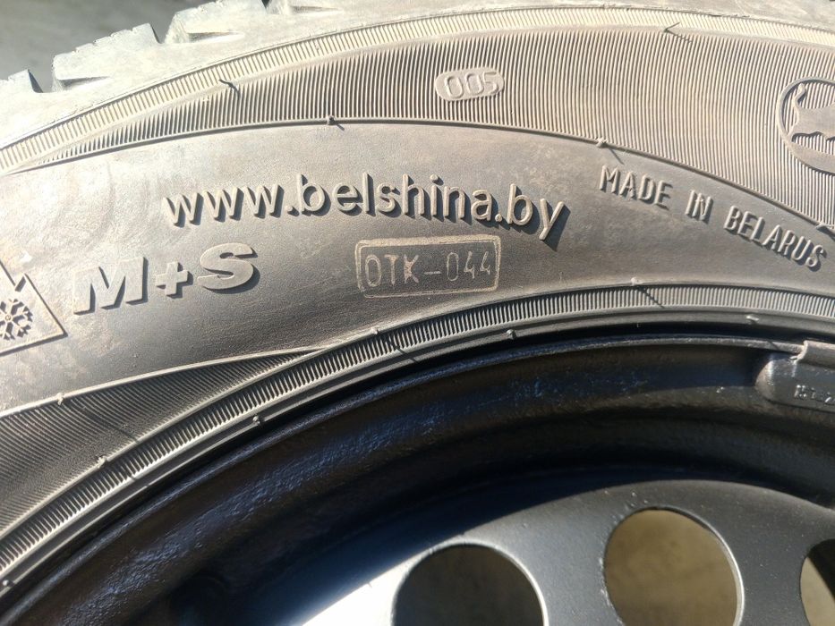Колеса в зборі BELSHINA 215/60 r16 розболтовка 5/115