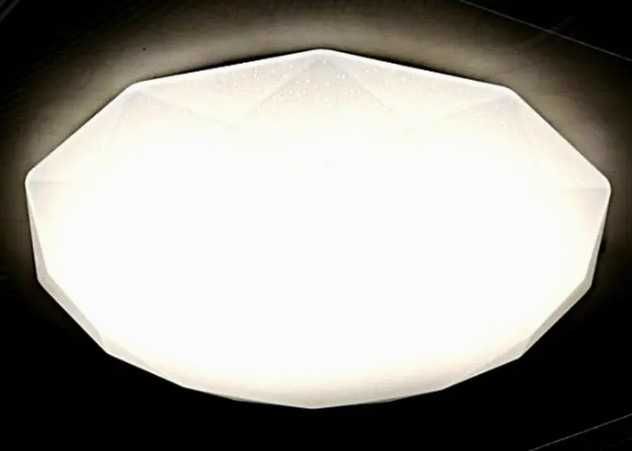 Люстра с пультом и без потолочная светильник светодиодный​ LED Ромб