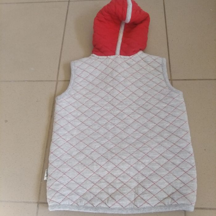 Bezrękawnik dziewczęcy na wzrost 98 cm