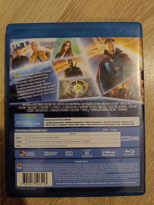 Doktor Strange bluray