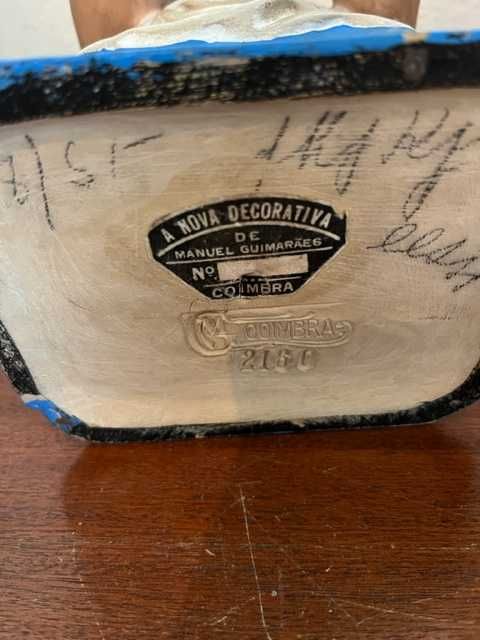 Menino Jesus em loiça Coimbra numerado muito antigo