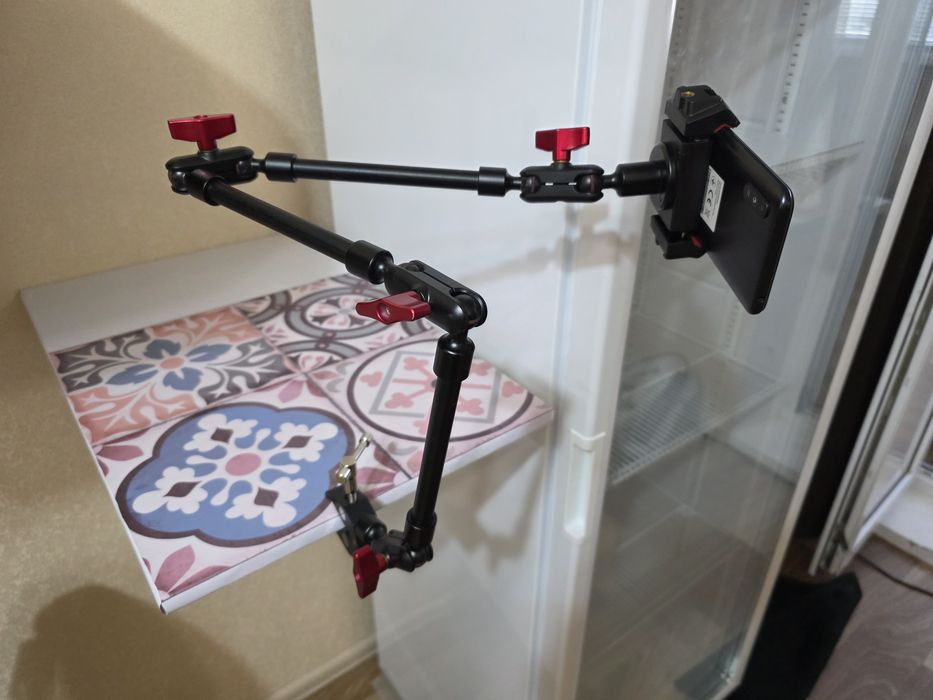 Держатель для телефона на стол, кронштейн с гибким регулированием