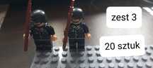 Klocki figurki wojna wojsko 20 sztuk zestaw 3