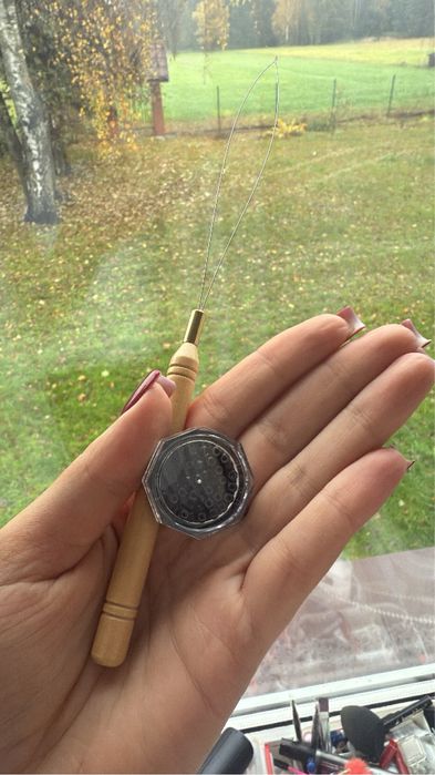 Włosy naturalne 53 cm 100gram premium nano ringi keratyna