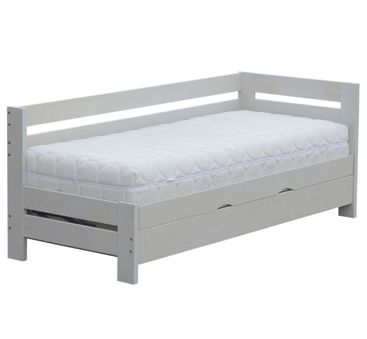 otwierane z boku łóżko z regulacją w zagłówku i podnóżku ENTER 100x200