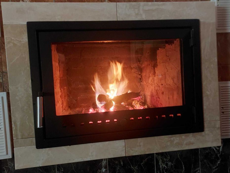 Дверця для печі та каміна, зі склом пічна, дверца для камина и печи