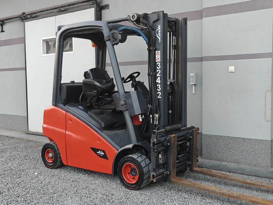 Wózek Linde H20T-01 Evo Triplex 4.7m 2016r Pozycjoner Sprowadzony