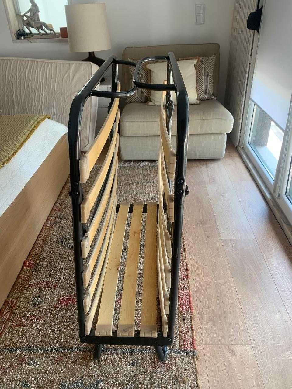 Cama dobrável 80x190 cm