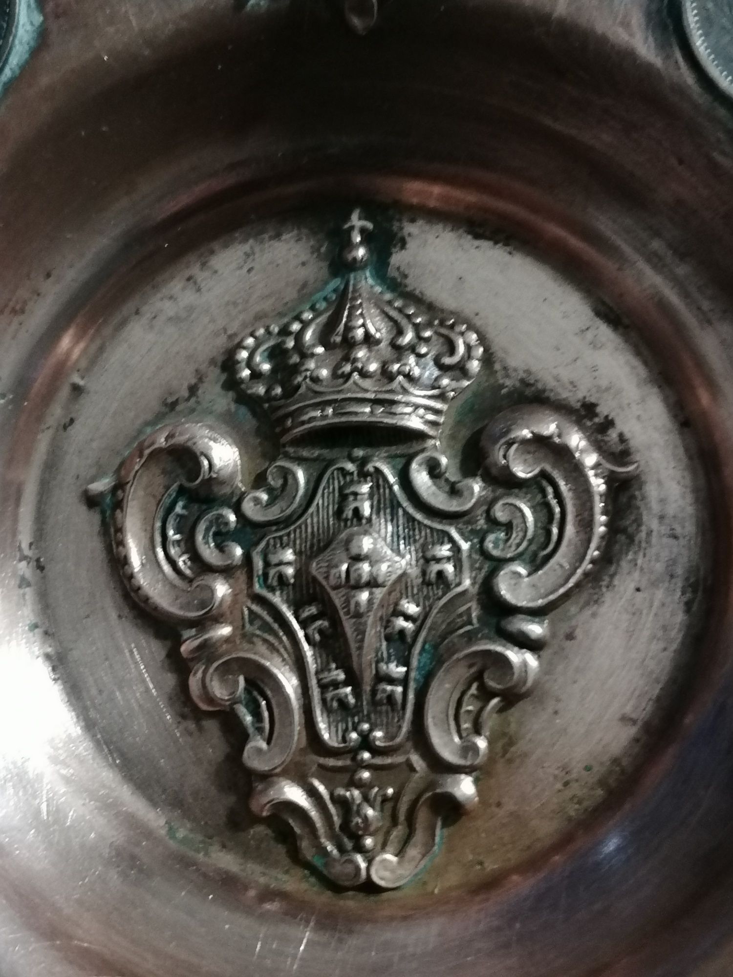 Cinzeiro antiguidade cobre