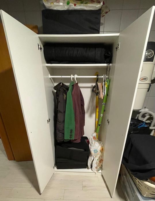 Roupeiro c/2portas, branco