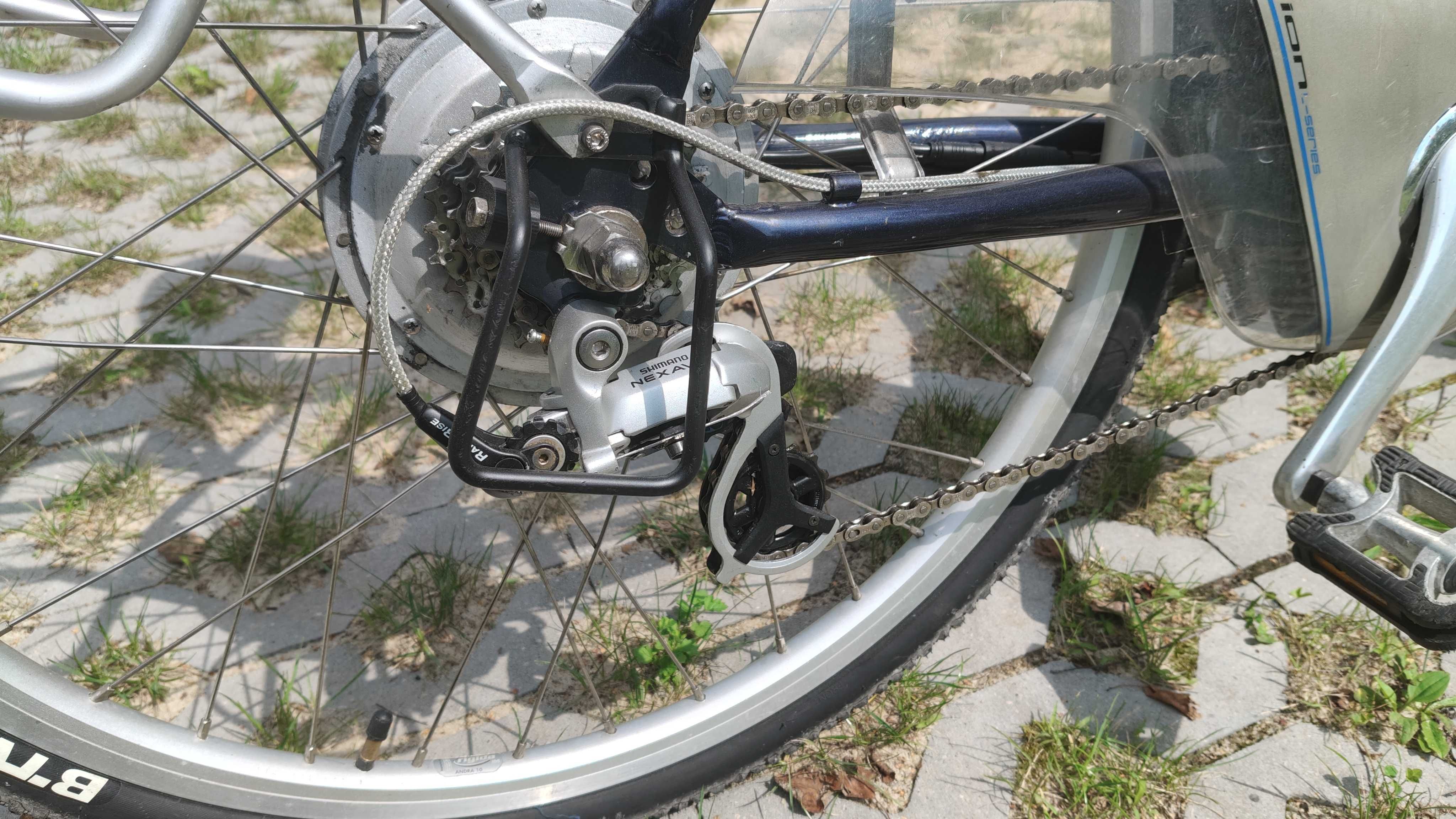 Rower elektryczny Sparta ION męski bateria na gwarancji