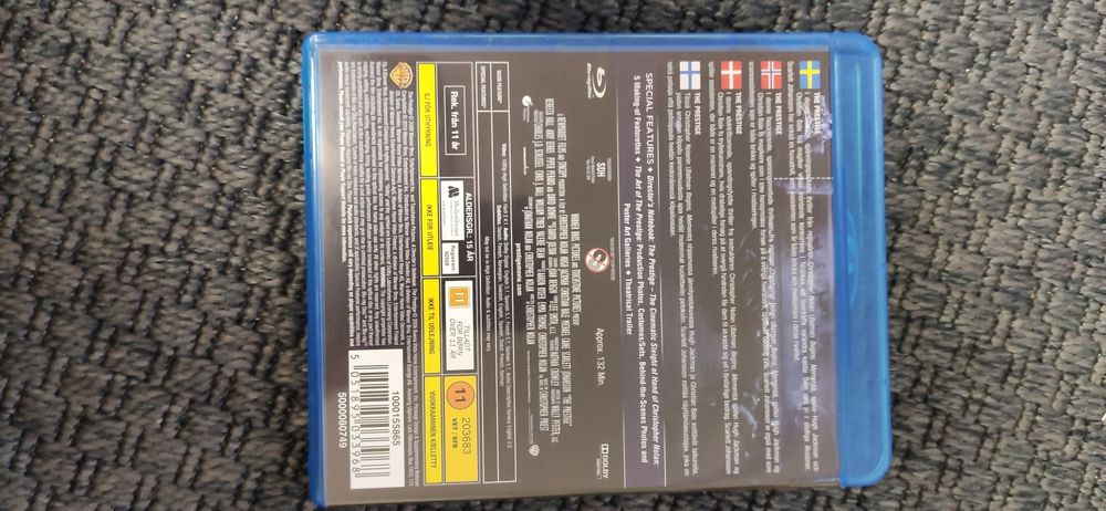 The Prestige Blu-ray ENG