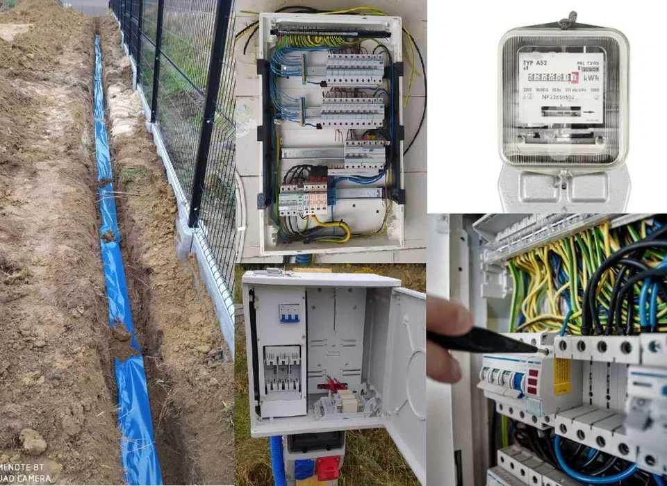 Elektryk, erbetki, przyłącza, liczniki, instalacje, płyty induk