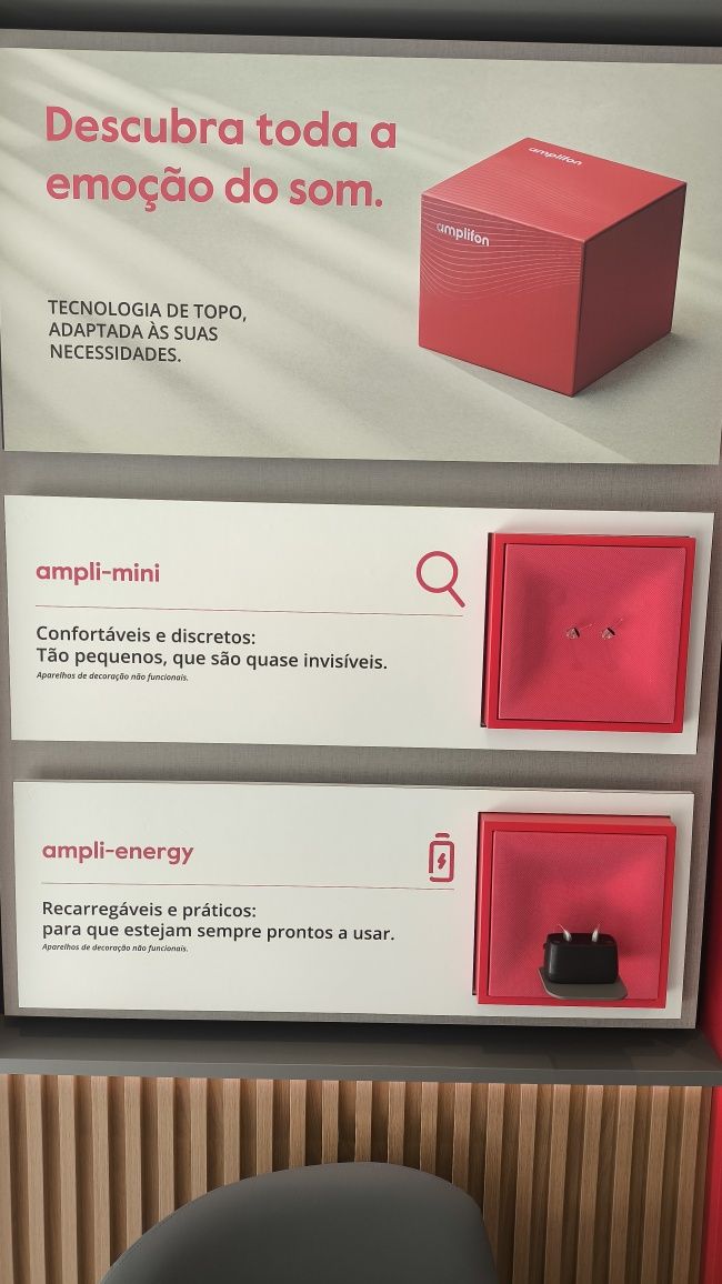 Aparelho auditivo minisom