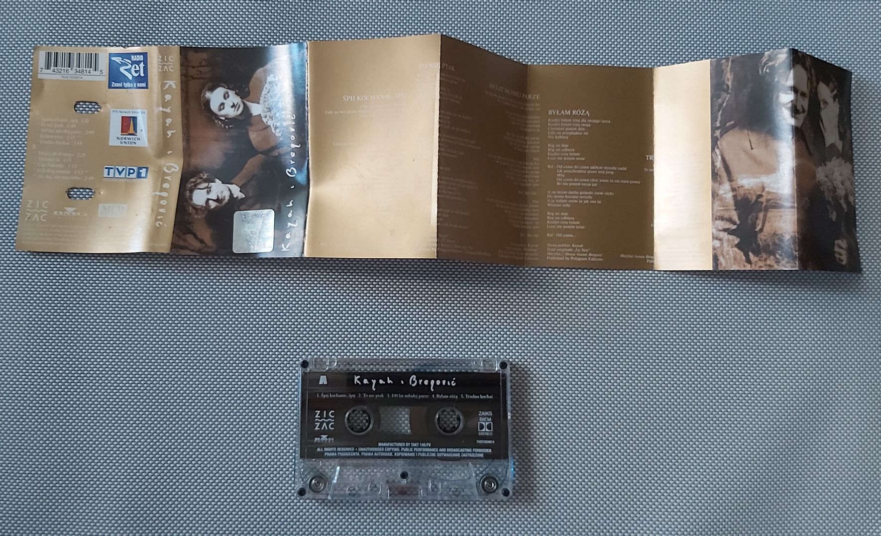 Kayah Bregović kaseta magnetofonowa audio