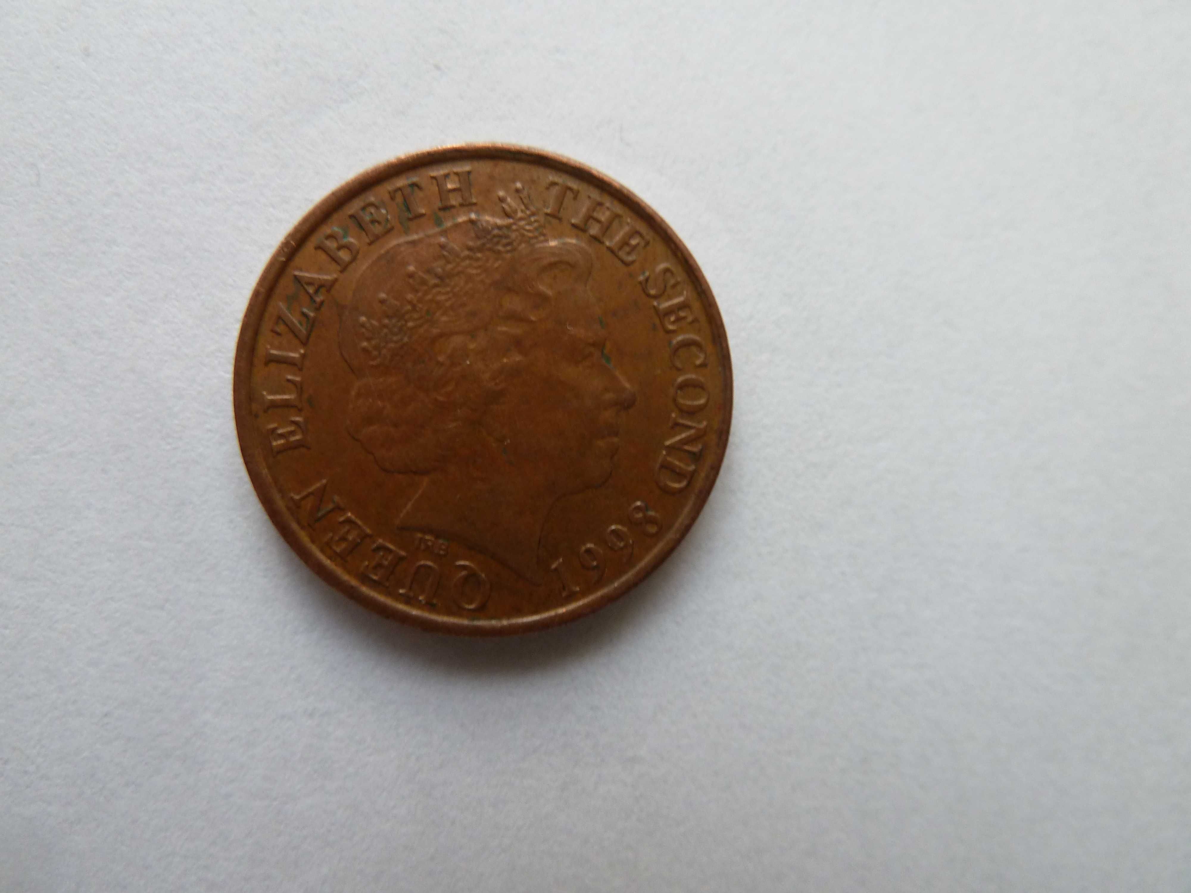 moneta one penny Bailiwick of Jersey, 1998 rok