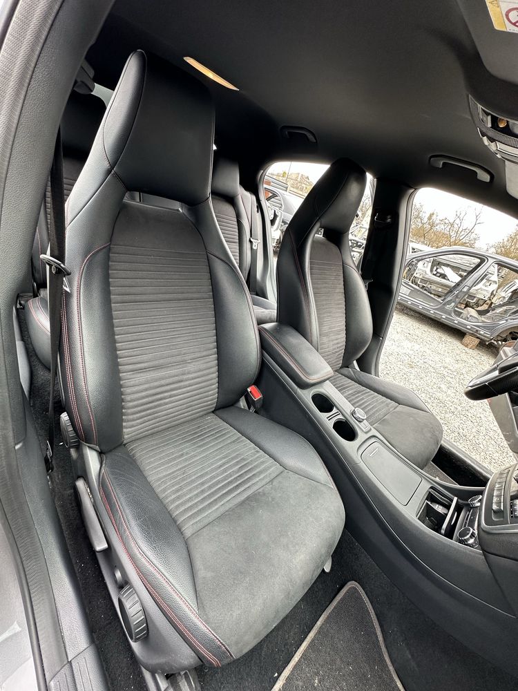 Салон GLA сиденья сідушки кожа сидіння шкіра X 156 AMG алькантара ГЛА