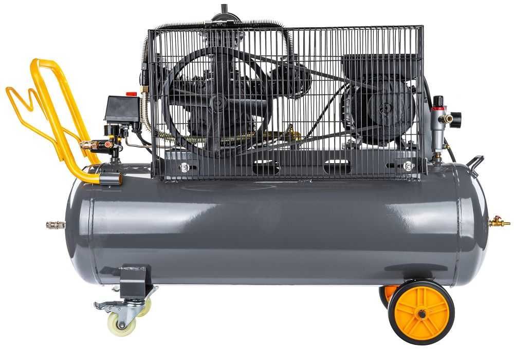 POWERMAT Kompresor Olejowy 100l Sprężarka 400v 650l/min + Wąż PM1304