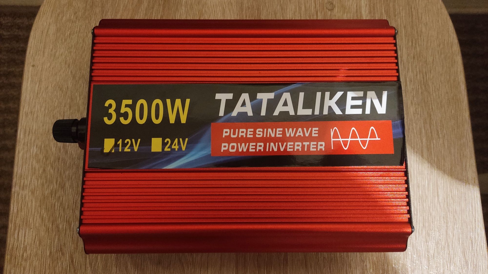 Інвертор 3500W 12V-220V чистий синус tataliken inverter перетворювач