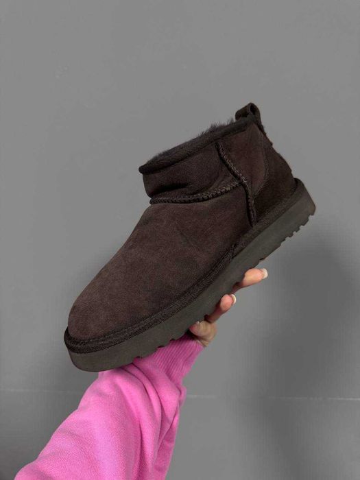 Уггі UGG ULTRA MINI Chocolate premium (36-41)