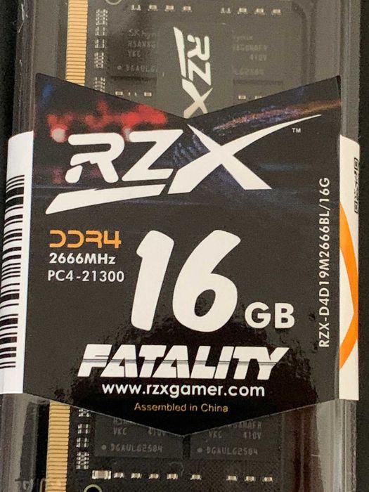 Memória Portátil DDR4 16Gb 2666Mhz 1.2v (NOVA)