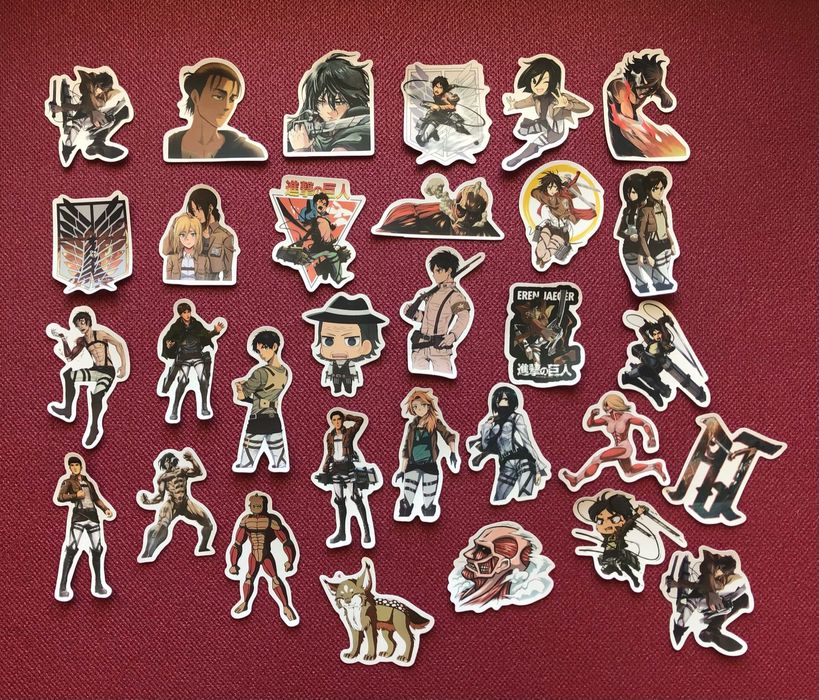 HQ Stickers/Autocolantes Anime - Attack on Titan/Shingeki no Kyojin