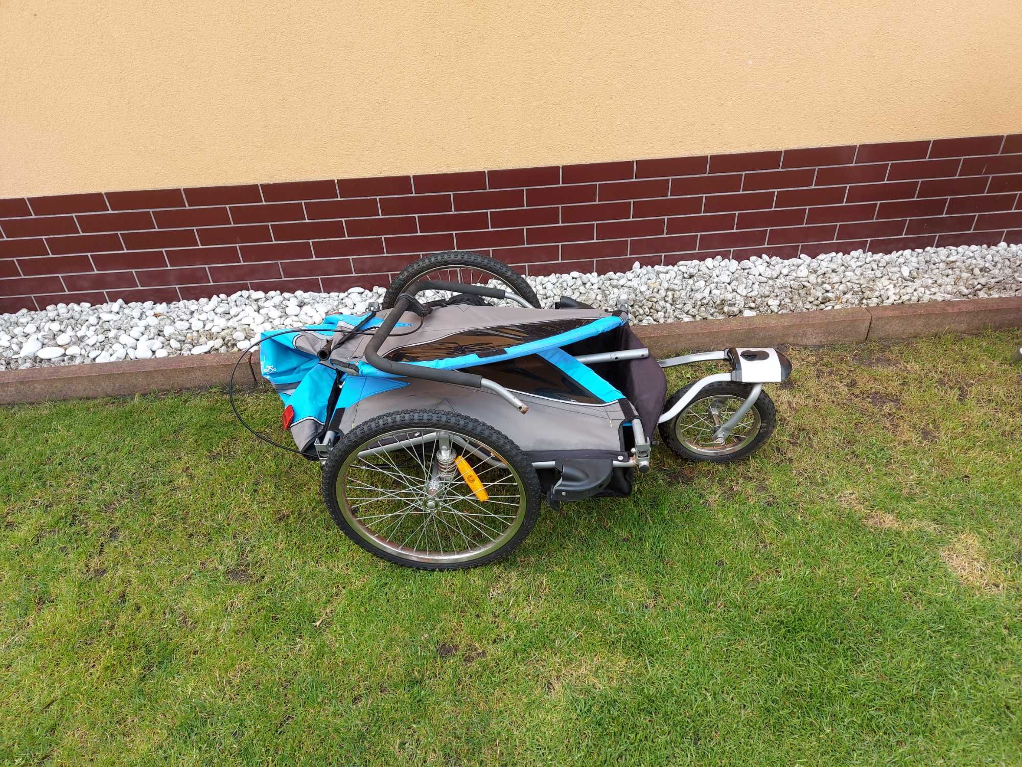 przyczepka rowerowa dla dzieci Kesser