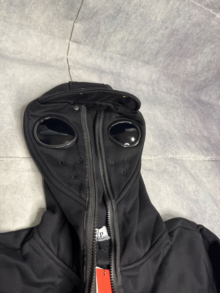 Кофта C.P. Company,Zip C.P. Company ,CP СП Компани, Black White M L XL