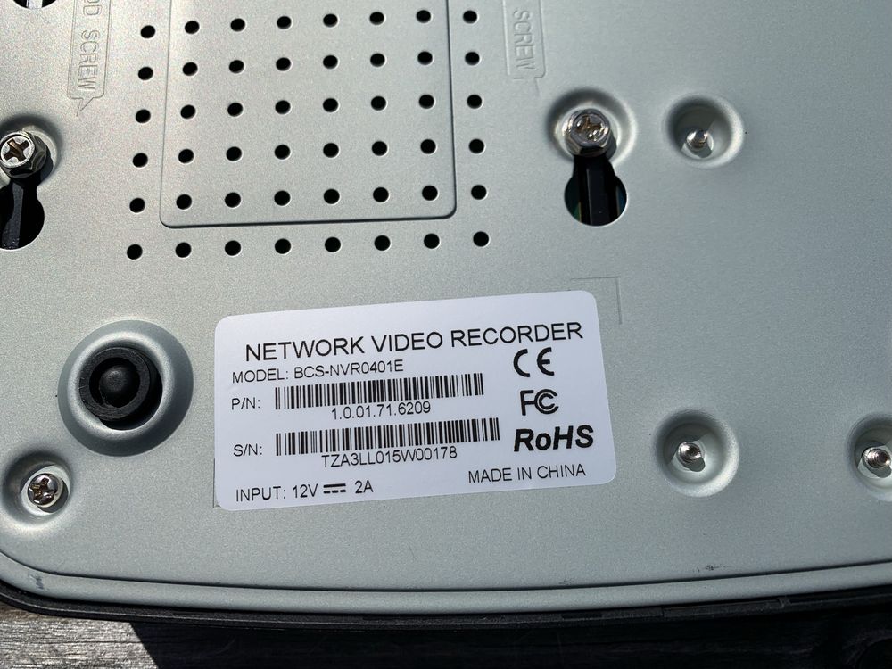 Rejestrator BCS NVR0401E