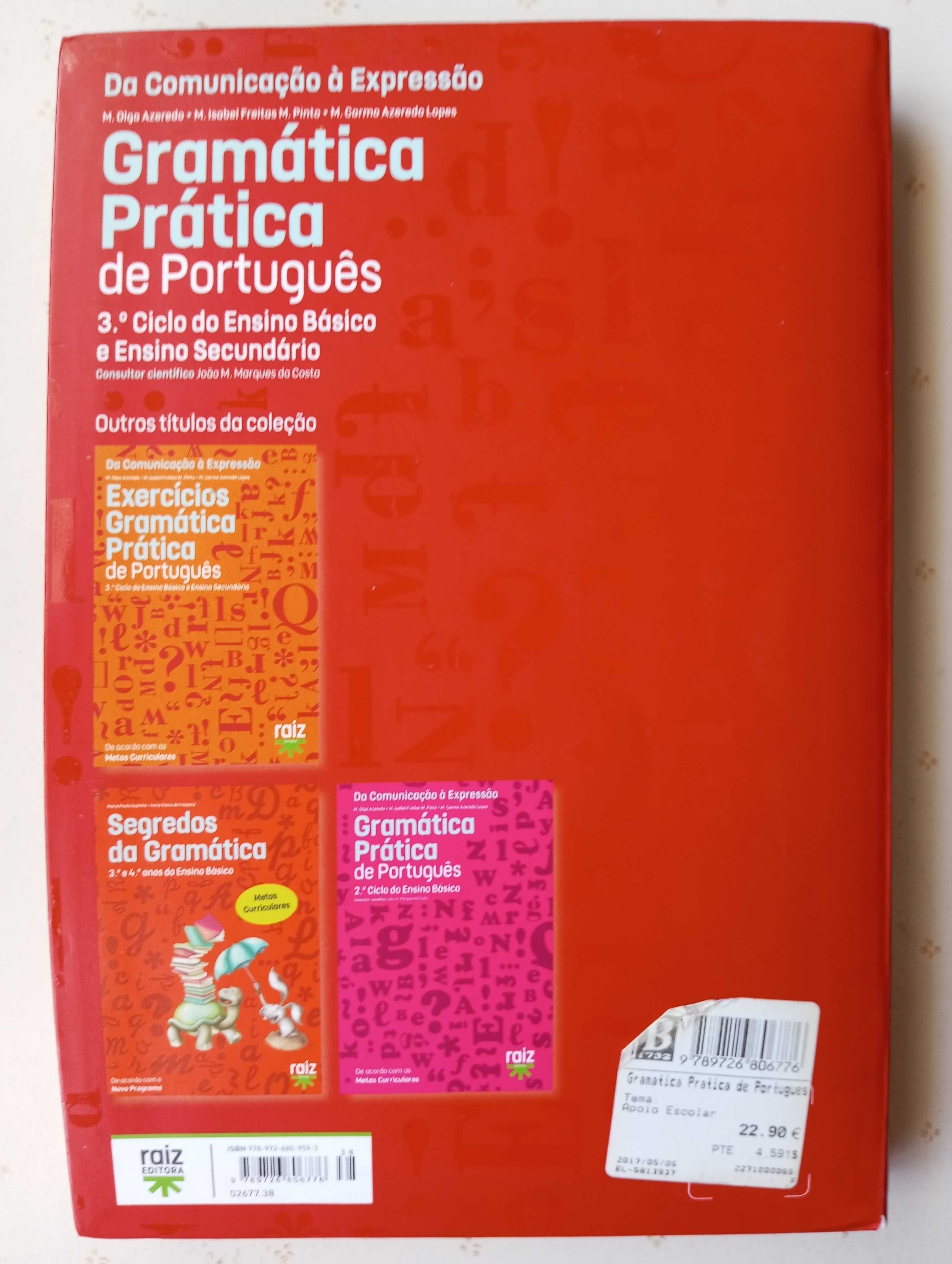 Gramática Prática de Português-3º Ciclo Ensino Bás e Secundário