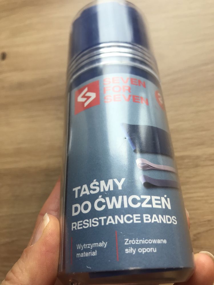 Zestaw gum/ taśm oporowych- 3 sztuki, nowe