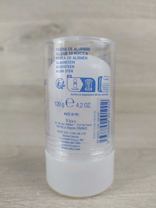 Vitry dezodorant kamień ałunowy 120g naturalny bezzapachowy