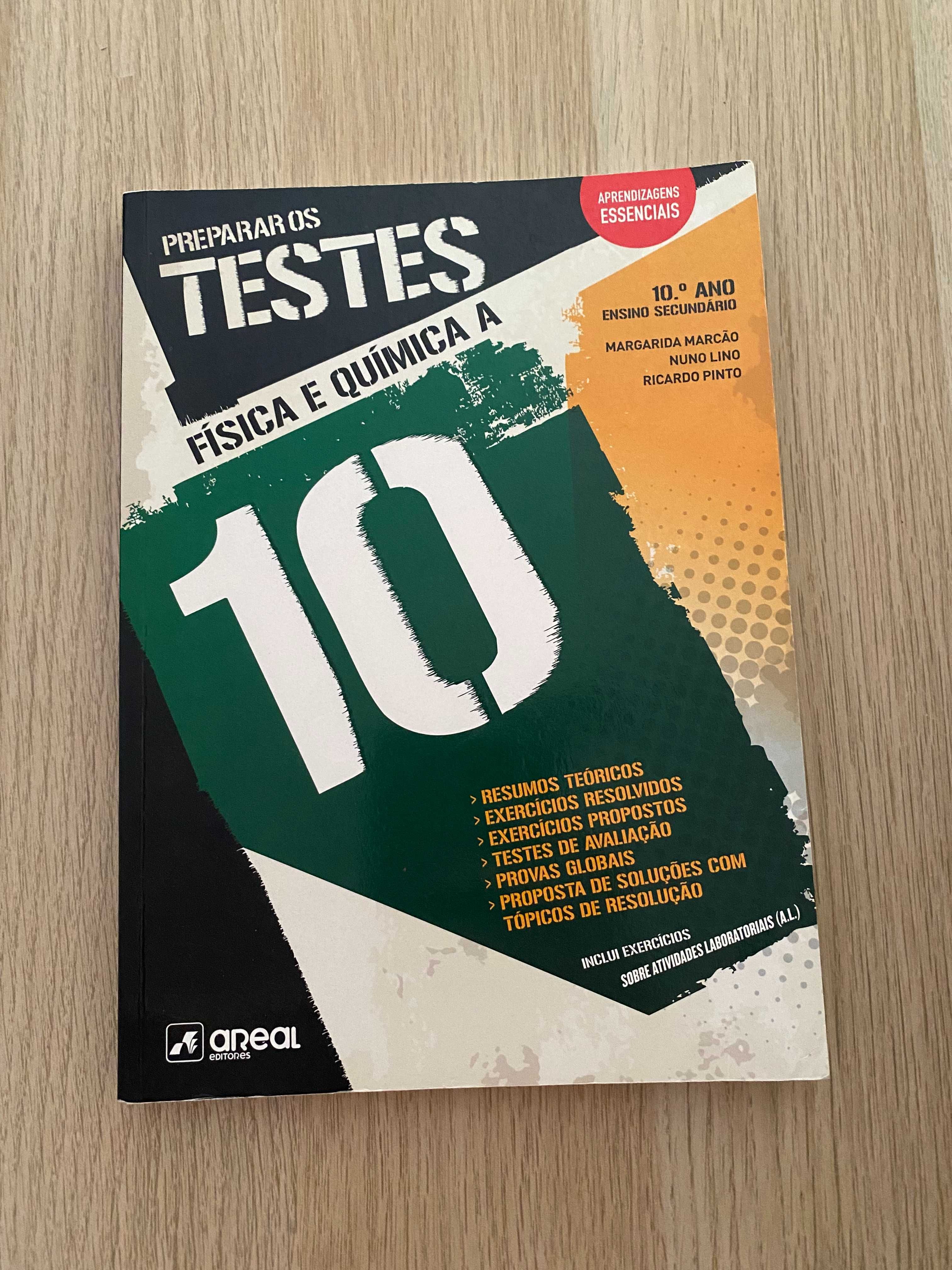 Livro Preparar os Teste de Física e Química A 10ºano