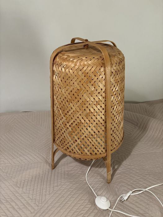 KNIXHULT Lampa podłogowa bambus ikea