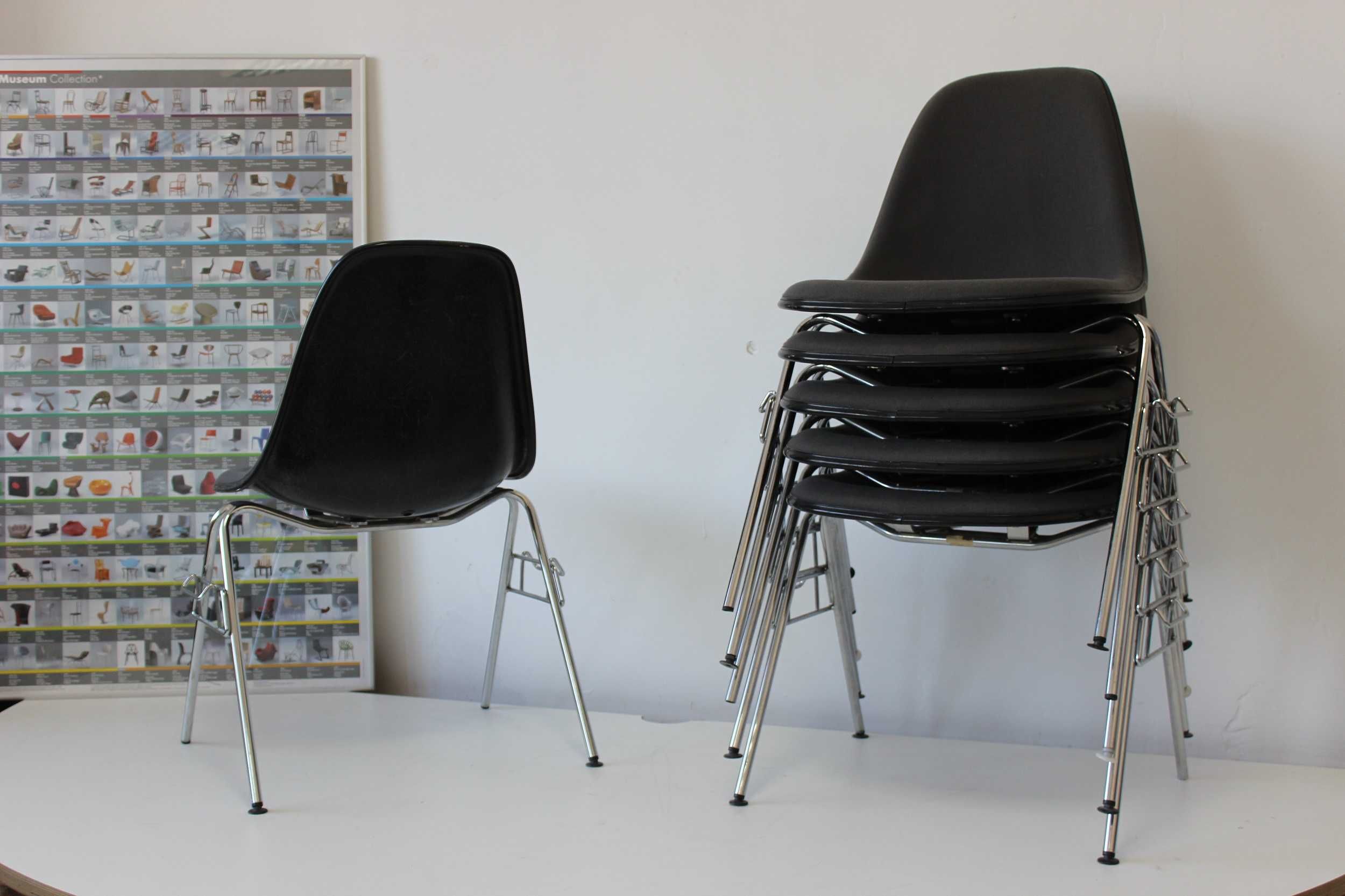 Vitra krzesło,krzesła Roy&Charles Eames DSS fiberglass dostępne 6 szt.