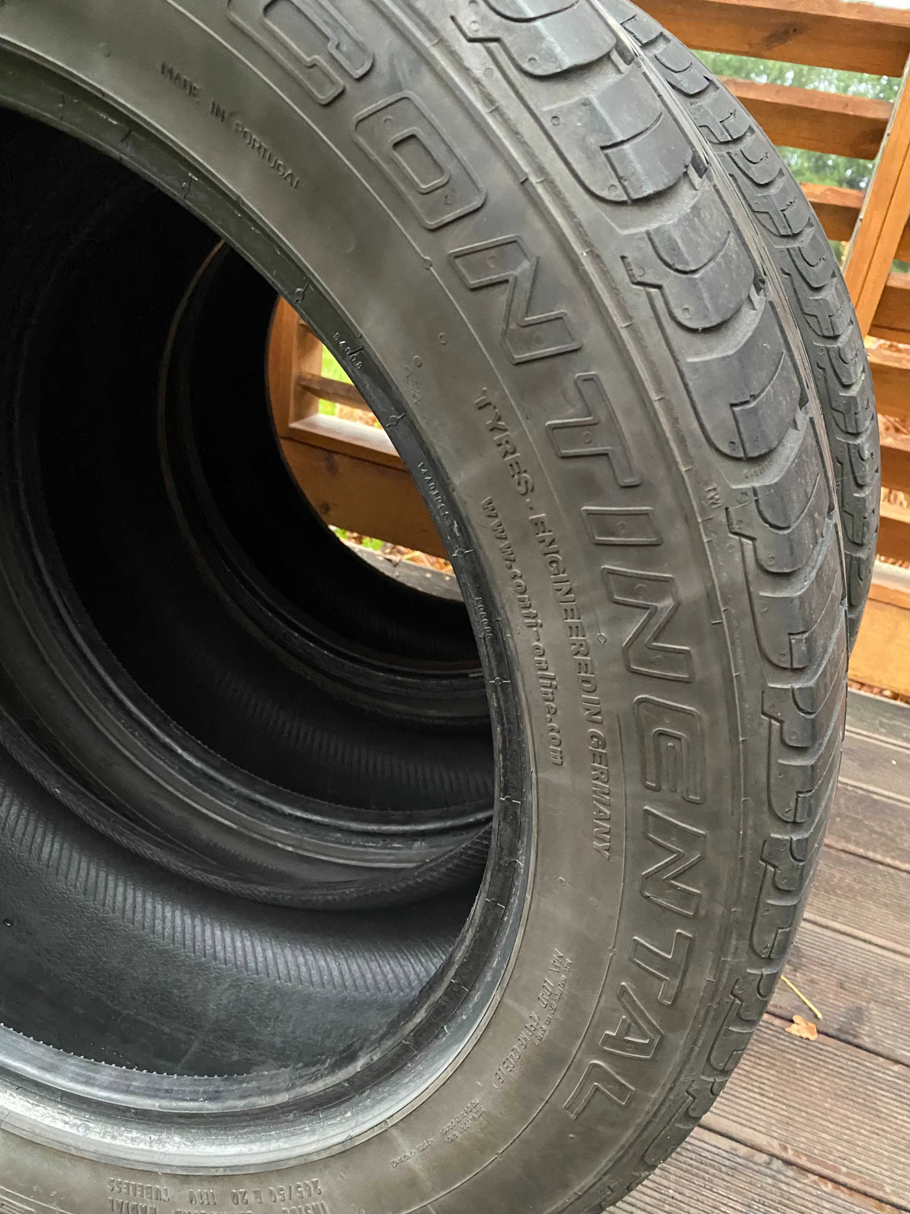 Opony Continental CrossContact 265/50 R20