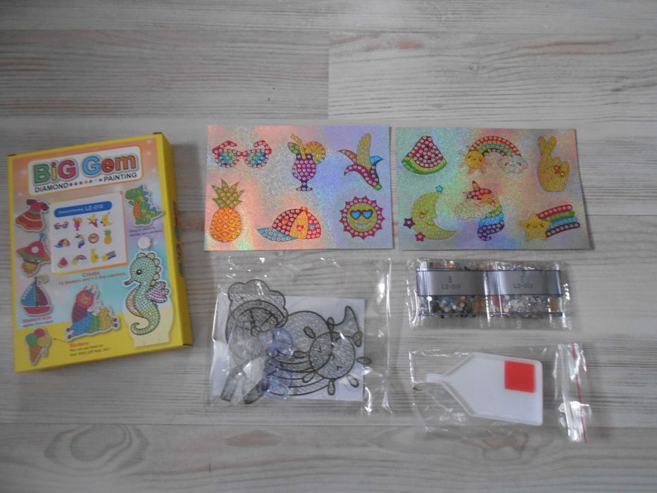 Алмазні мозаїки: транспорт, космос, літо.