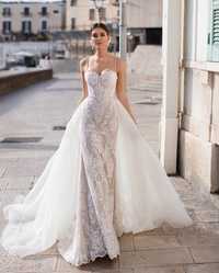 Свадебное платье рибка-трансформер macey nora naviano italian dream