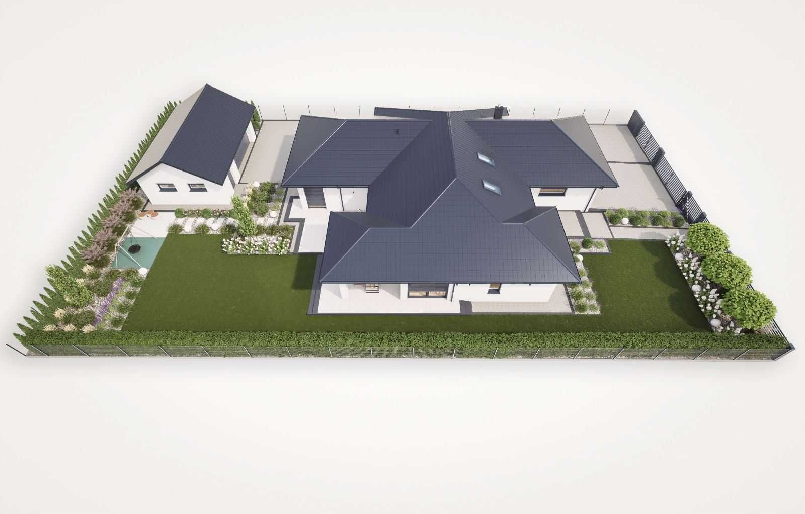 Projektowanie ogrodów / wizualizacje 3D / Cała Polska