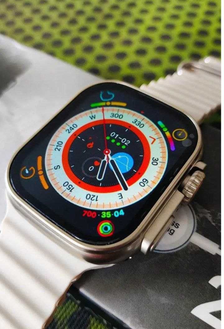 SMART WATCH GT9 ultra з бездротовою зарядкою Сірий