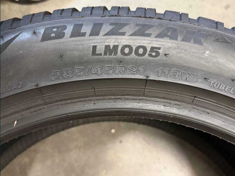 285/45 R21 BRIDGESTONE BLIZZAK LM005 (75% прот) 255 265 275 40 50 55