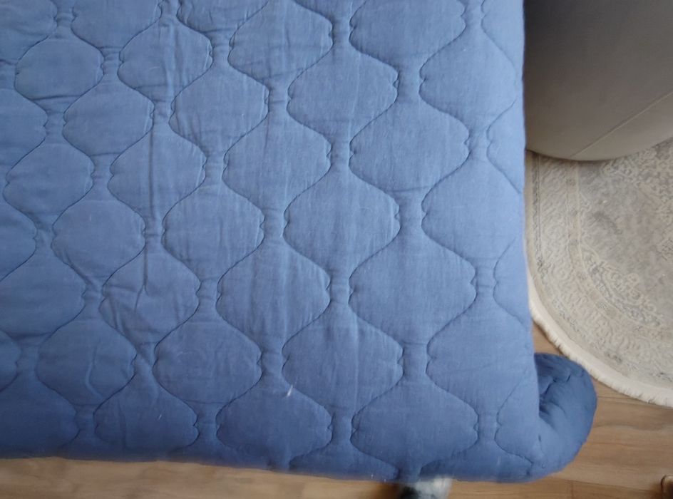 Покривало 220на 240 см синього кольору