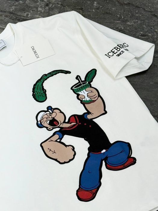 ICEBERG LOONEY TUNES футболка мужская оверсайз унисекс оригинал