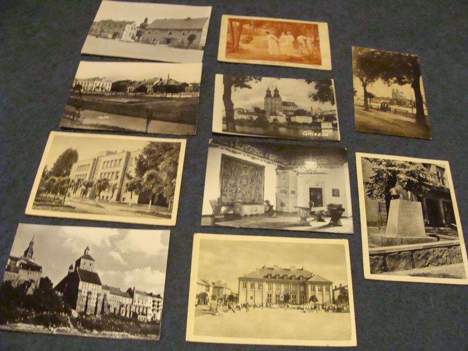 pocztówki stare polskich miast