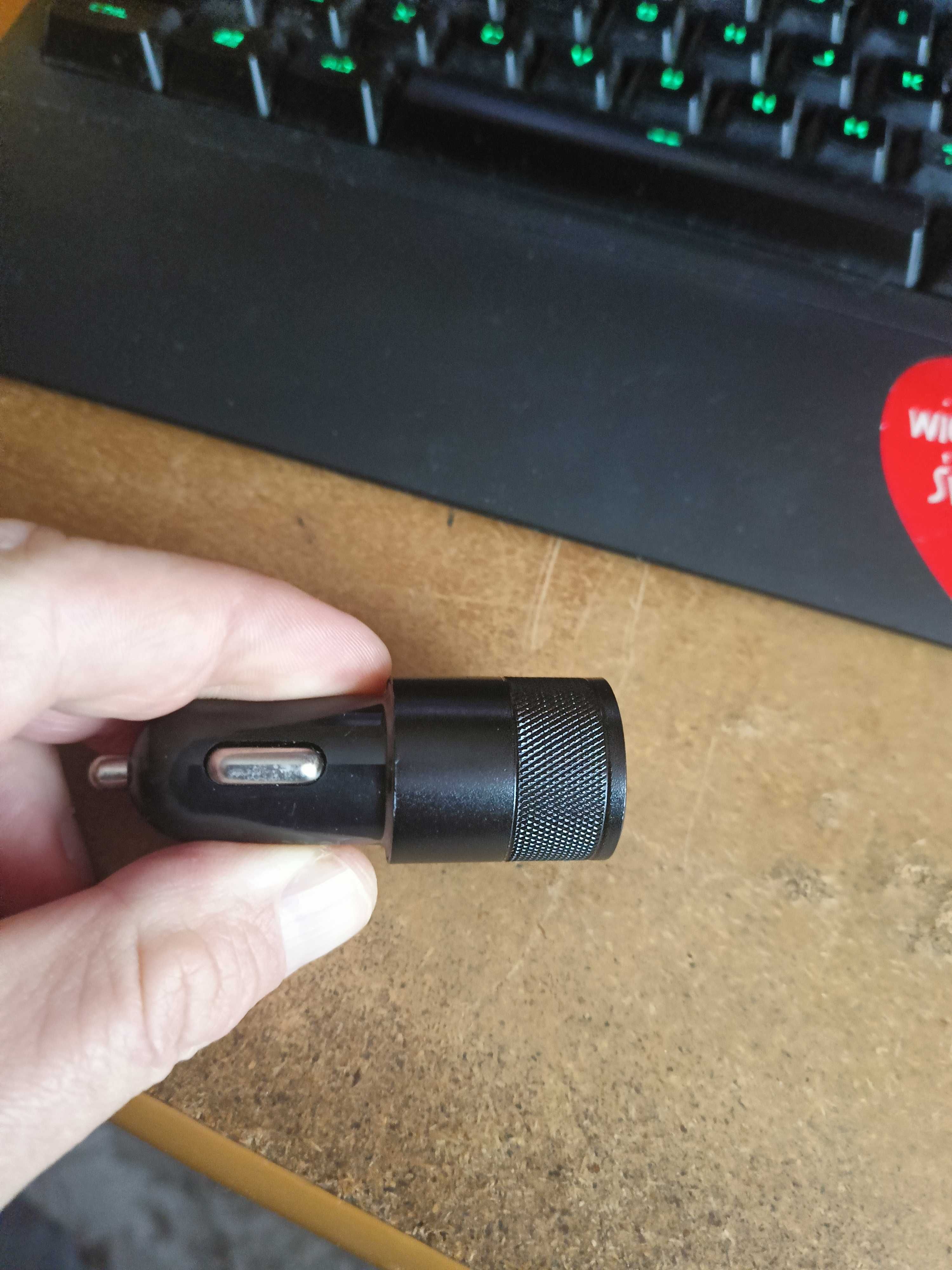 ładowarki samochodowe USB i USB typu C 6szt.