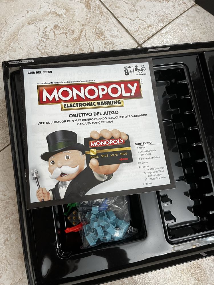 Jogo monopoly eletronic banking ( spanish)